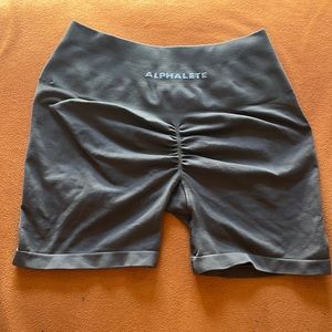 Brown alphalete shorts